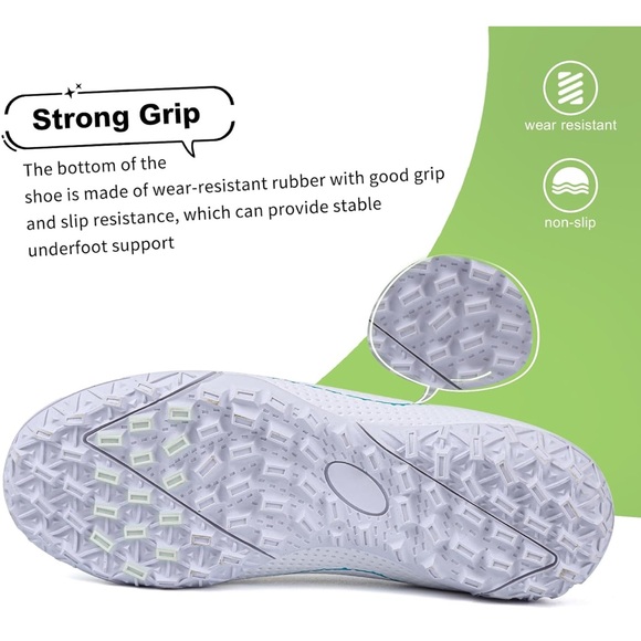 Kids Baseball Cleats Girls Softball Cleats Boys Baseball Shoes NWOT - Picture 3 of 7